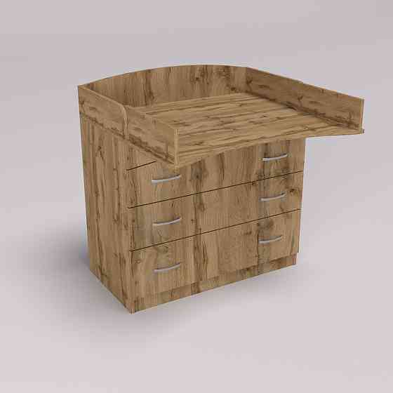 Комод пеленальний №2, Дуб Аппалачі, 864/465/916 Львів