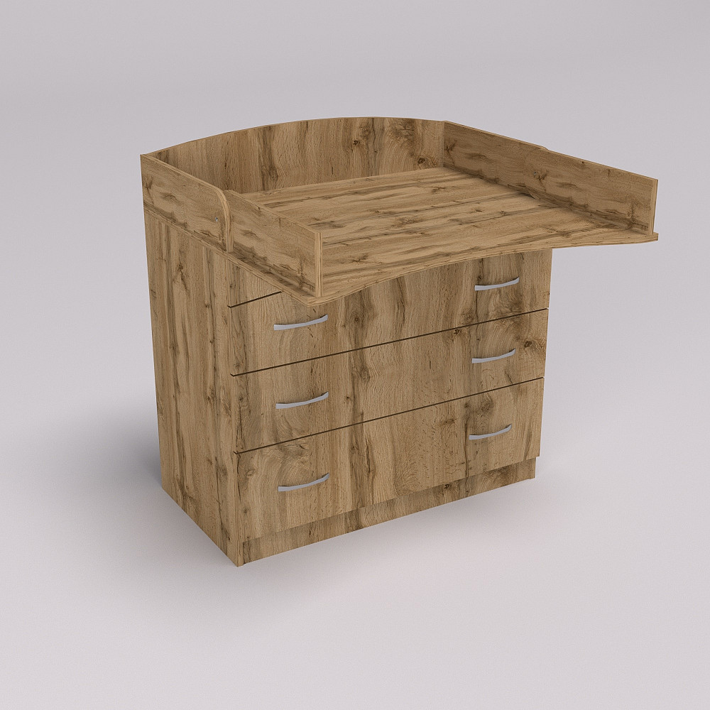 Комод пеленальний №2, Дуб Аппалачі, 864/465/916 Львів - фото 3