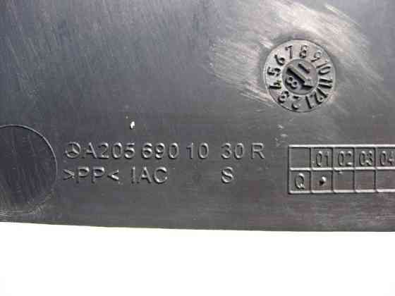 Mercedes-Benz  A2056901030 9051 Пластикова чорна накладка направляючої ременя безпеки переднього пасажира C-Class W205 GLC X253 Одесса