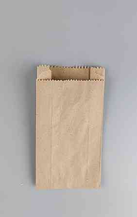 Бумажные пакеты саше  9/4*17 коричневый (100 шт) Харьков