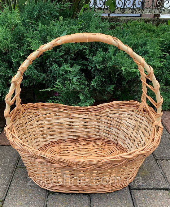 Кошик плетений з лози Київ - фото 6