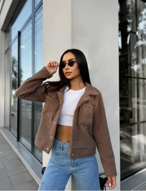 Стильна куртка Тедді весна Одеса - фото 1