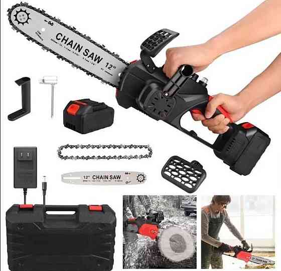 Аккумуляторная мини пила электро пила 12