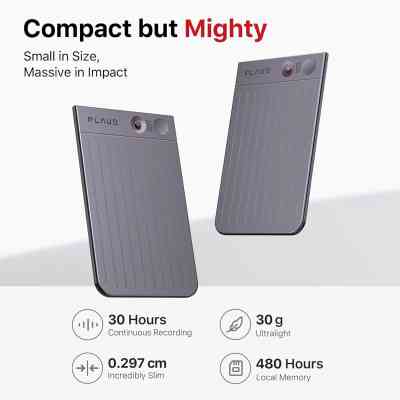 Цифровий диктофон PLAUD AI Note Silver (NB-100-SI) Вінниця