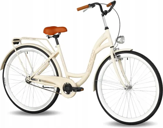 Велосипед Orlando 3 Bieg Shimano Nex Kremowy 28 2024 Киев