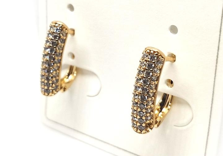 Сережки стильні медична сталь Київ - фото 1