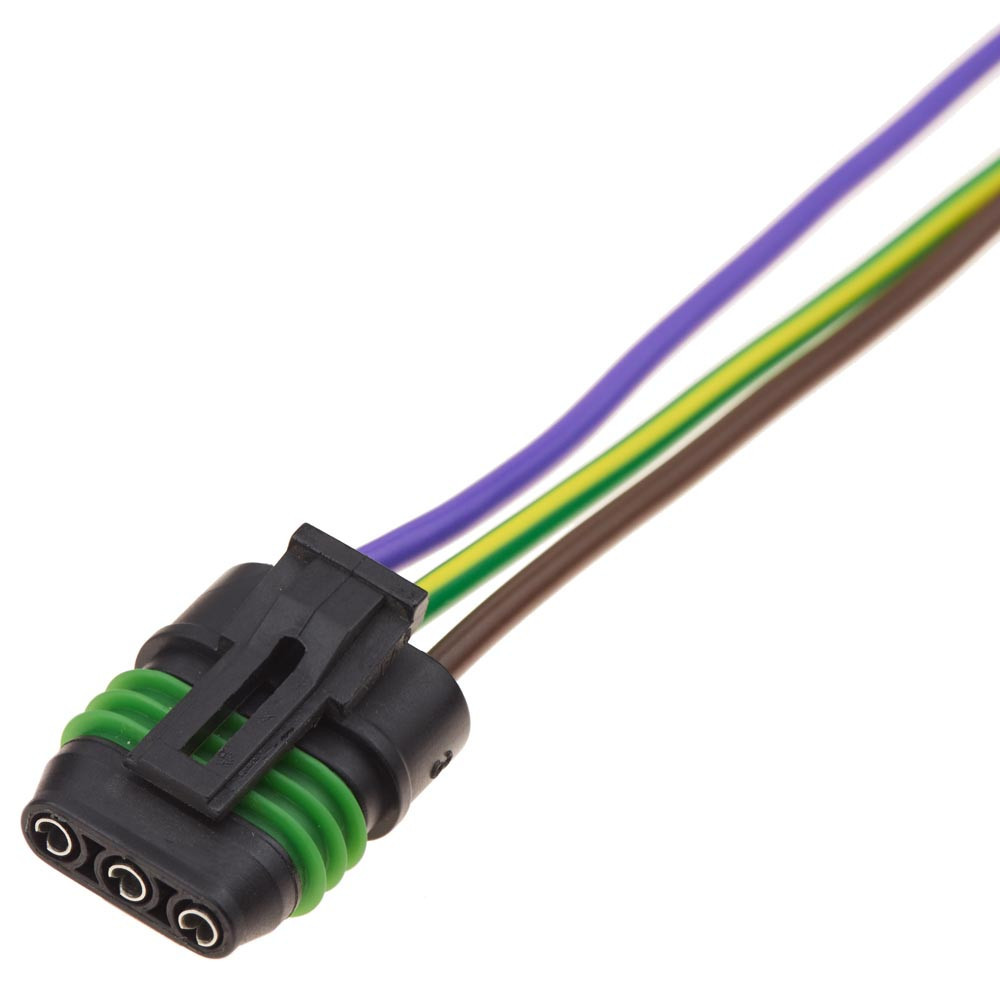 Роз'єм конектор с проводом, 3-кон., Корректор Фар, 12147424, APTIV (Delphi) Америка, Корея, Buick, Cadillac, Chevrolet, Daewoo Київ - фото 1