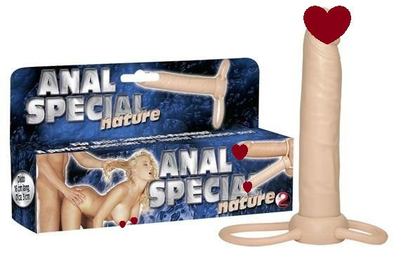 Насадка для двойного проникновения Anal Special nature Sex Aura Киев - изображение 1