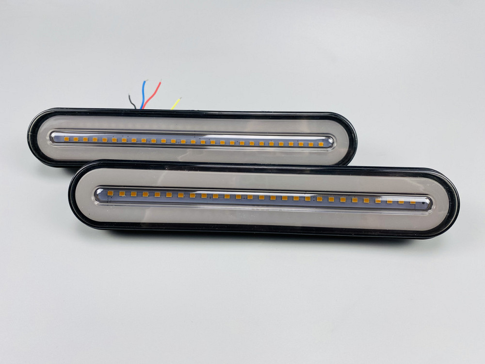 Світлодіодне підсвічування, двоколірний водонепроникний зворотний сигнал повороту 12 В 24 В стоп-стоп задній Мукачево - фото 10