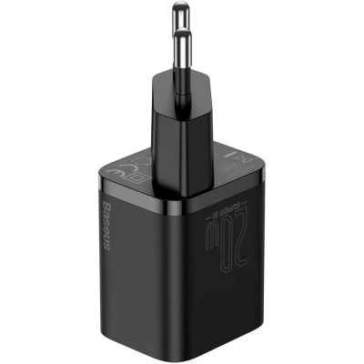 Зарядний пристрій Baseus Super Si 1C 20W With Cable Type-C/iP Black (TZCCSUP-B01) Вінниця - фото 2