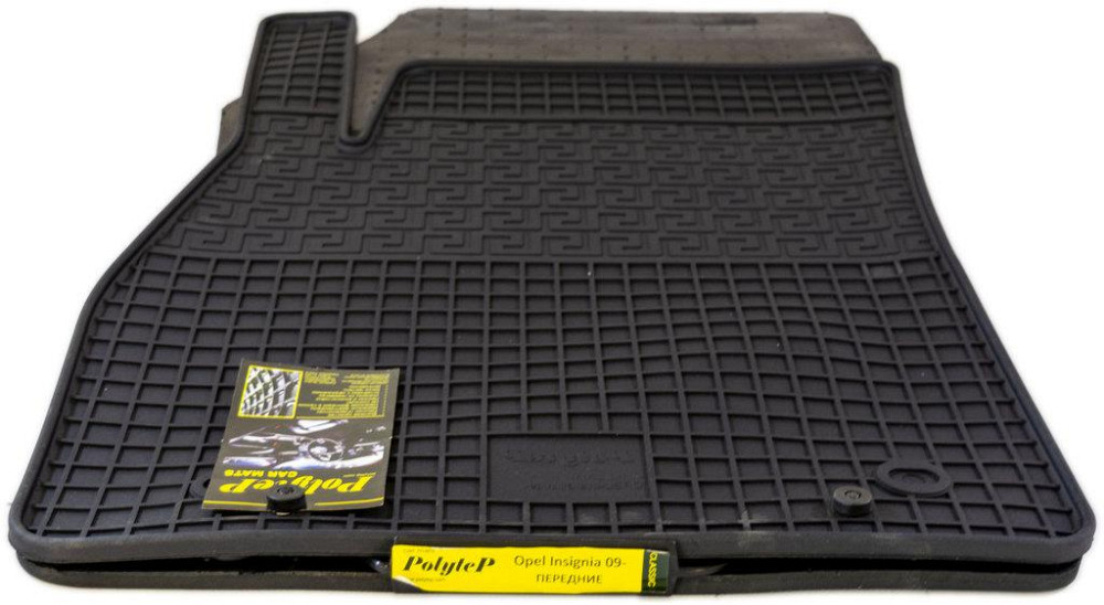 Передние резиновые коврики в салон Opel Insignia 2008–2017 Polytep, бортик 1 см, 2 шт Киев - изображение 2
