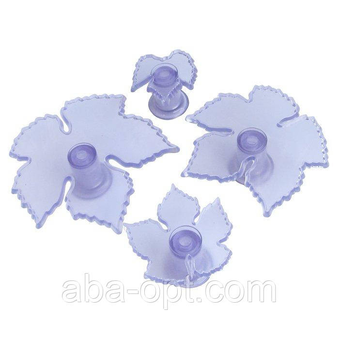 Виїмка для мастики " виноградний лист " ( 4 шт ) Одеса - фото 1