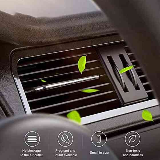 Автомобильный освежитель воздуха Baseus Paddle car air freshener Black Ковель