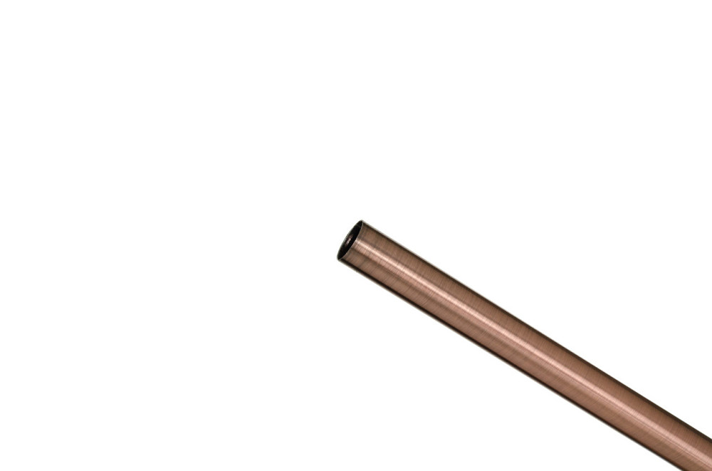 Гладкая труба для металлического карниза (цвет медь, 16 мм) 1.6 Бровары - изображение 1