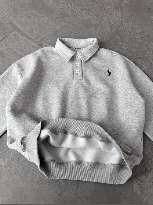 Жіночий світшот з сорочковим коміром Одеса - фото 1