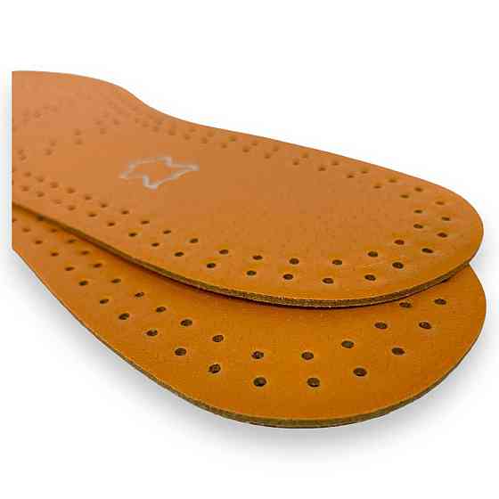 Устілка, шкіряна устілка коричнева розміри устілок 36-48 маломірки Харків