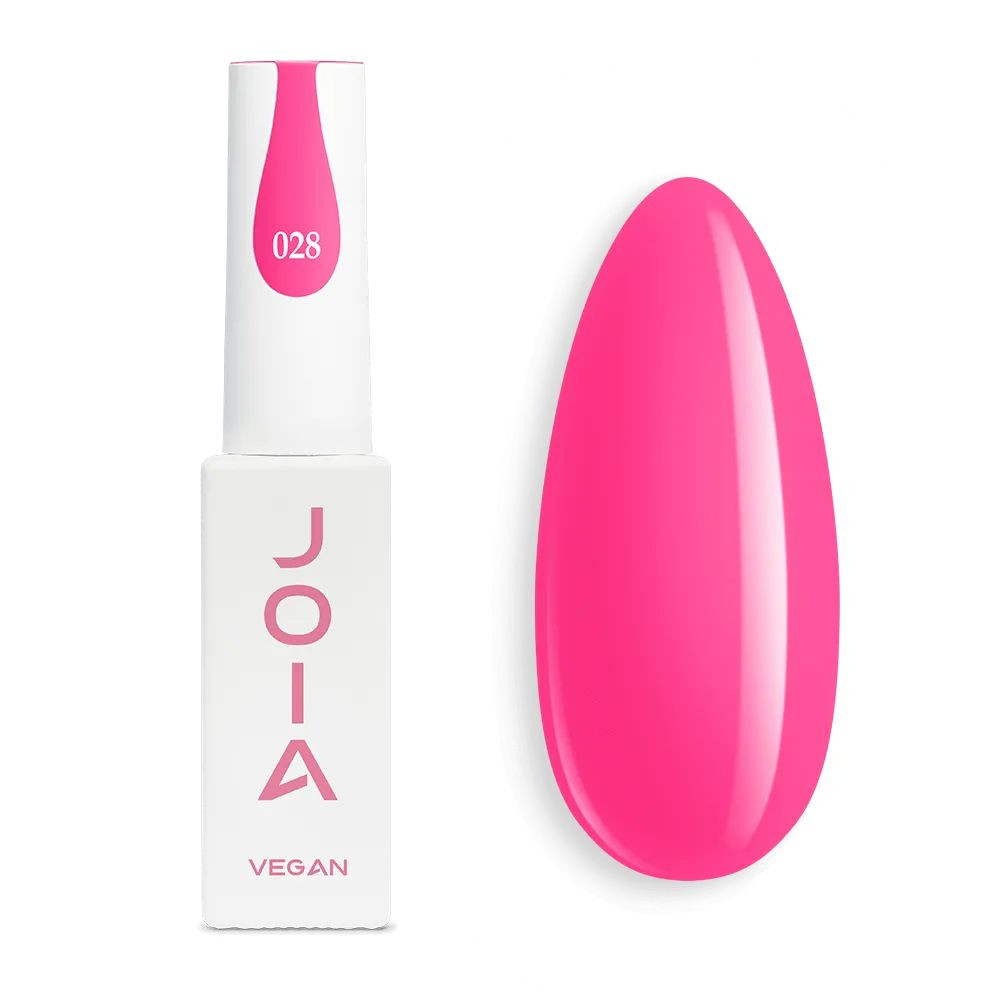 Гель-лак для ногтей розовый 028 эмаль JOIA vegan 6 мл Киев - изображение 7