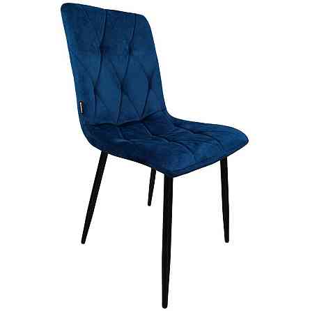 Крісло стілець для кухні вітальні барів Bonro B-421 велюр Синій Київ