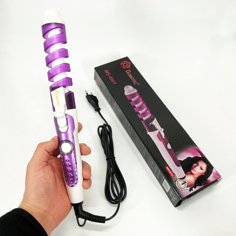 Щипцы для приобретения объема волос, Плойка для завивки для прически Плойка обьема JT-43 Львов - изображение 4