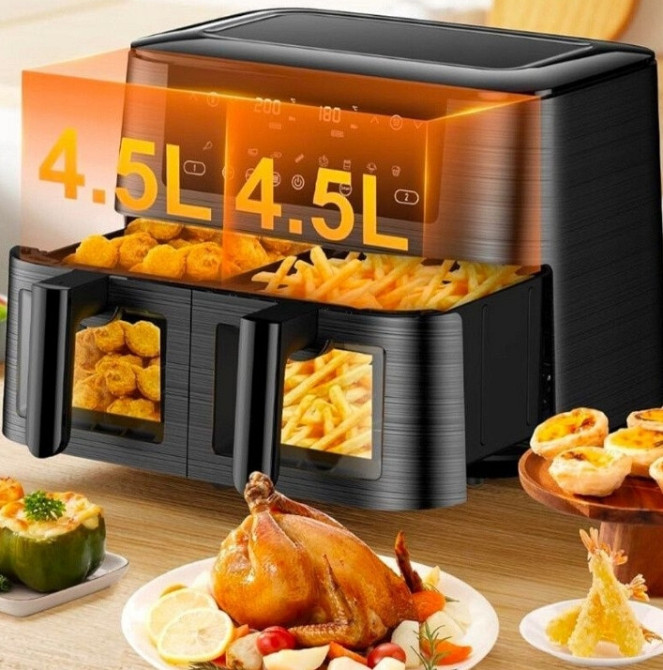 Аэрофритюрница, AIR FRYER модель AF2-40D06 Киев - изображение 1