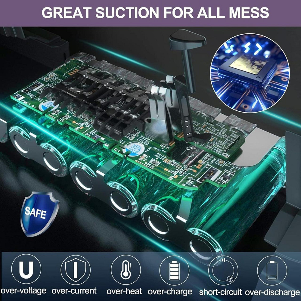 Акумулятор для пилососу Dyson V10 6000 мАг 25.2 V, змінна батарея для V10 Absolute, Animal, Motorhead, Fluffy, Total Clean (SV12) Київ - фото 3