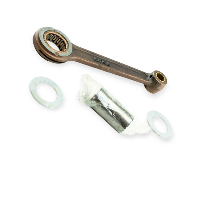 Шатун Іж Планета без розрізу (+ втулка, нижній сепаратор, палець, шайби) мотоцикл Мукачево - фото 1