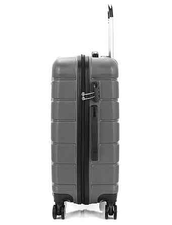 Валіза пластикова MCS V302 середня 64 см срібляста Київ
