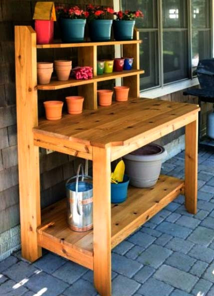 Рабочий стол садовода 