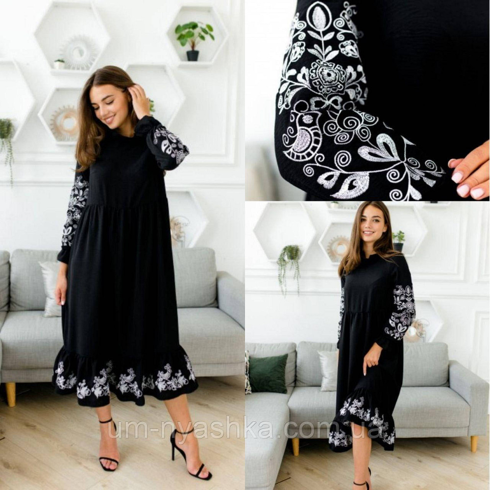 Жіноча вишита сукня, золота вишиванка жіноча Кривой Рог - изображение 5