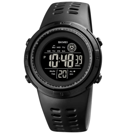Годинник дитячий наручний спортивний Skmei 1773 (Чорний з чорним) Київ