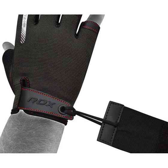 Перчатки для фітнесу RDX T2 Half Red L Кам'янське