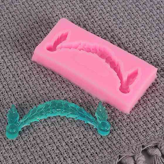 Молд силиконовый Занавеска 73 на 35 мм розовый Киев