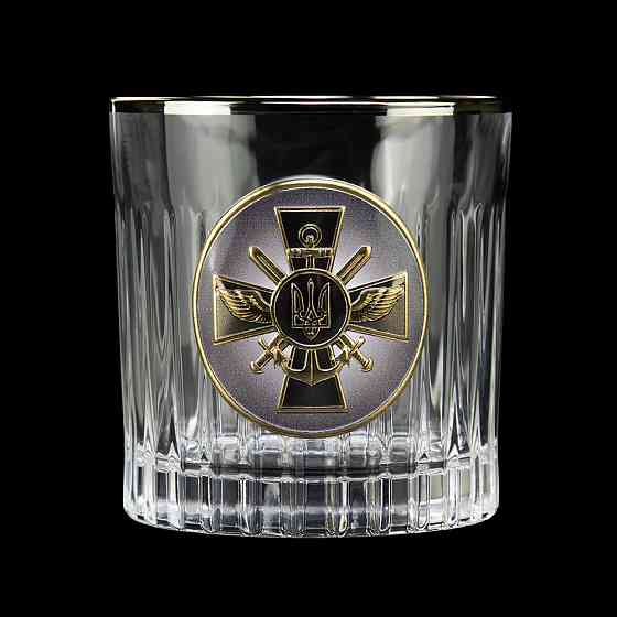 Набір для віскі "ГЕНШТАБ ЗСУ" 5 предметів Boss Crystal, графін + 4 бокали Рівне