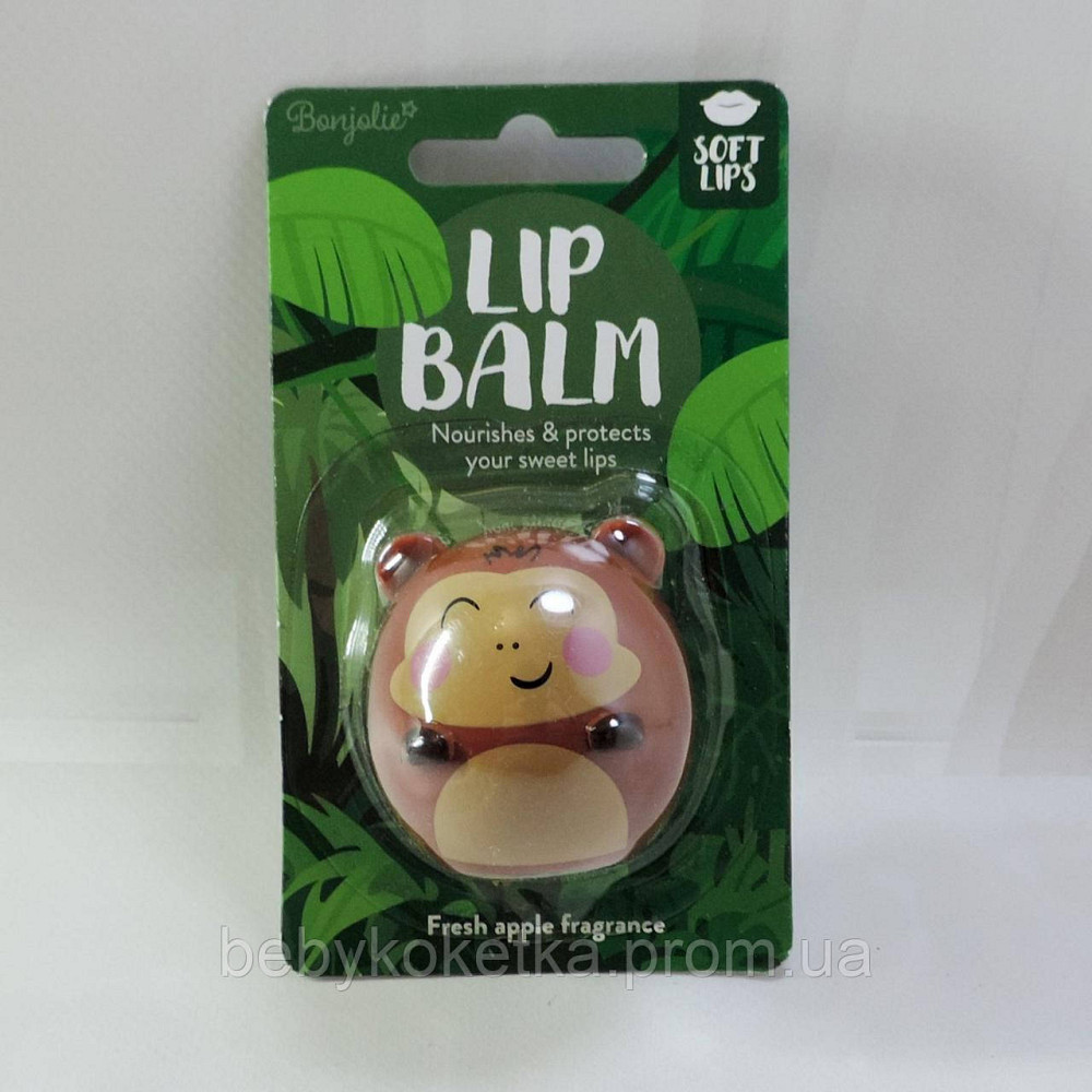 Детский бальзам для губ с запахом яблока Lip Balm Apple 8г. Львов - изображение 1