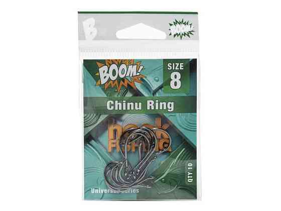 Гачок для мирної риби Chinu Ring №8 (10 шт/уп) (BN) ТМ BOOM Київ