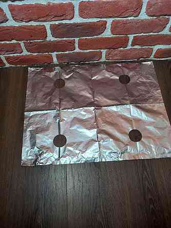 Фольговані пластини для захисту газової плити, 1 упаковка Харків