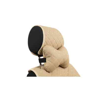 Подушка EVAtech ECO 27х16 см бежева з бежевою ниткою (SPCRII) Винница