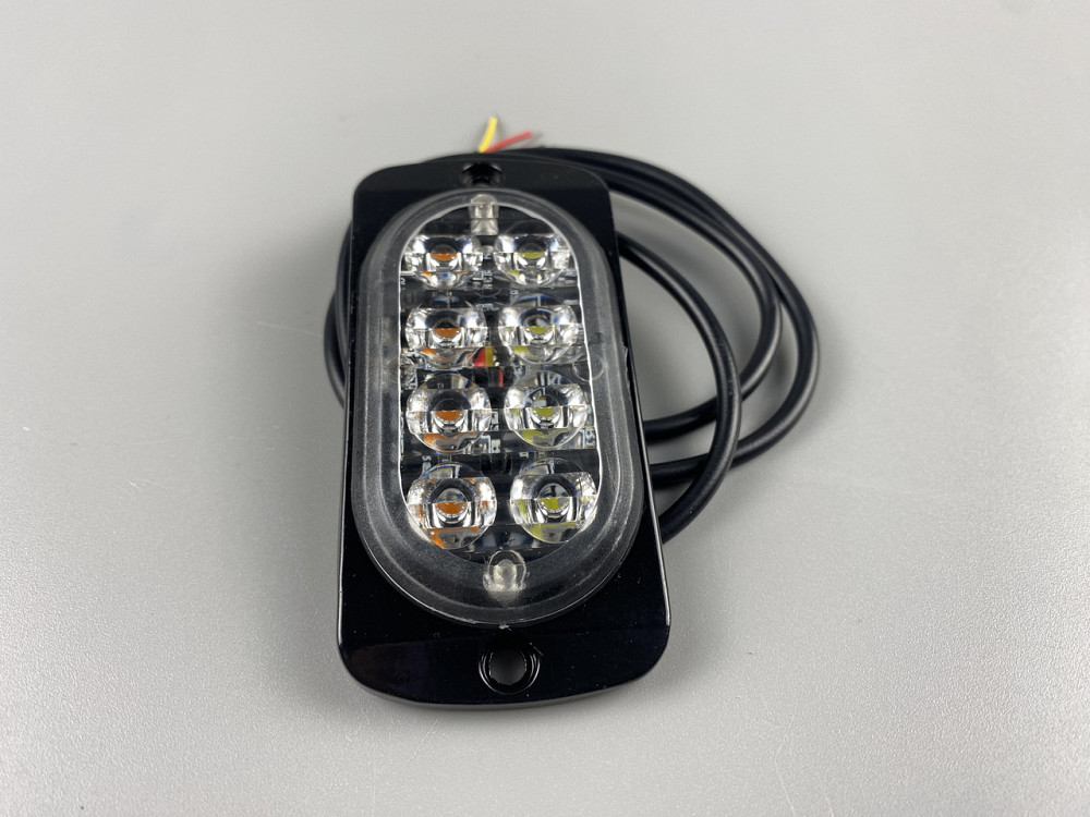 Стробоскоп автомобільний, Аварійні проблискові вогні універсальні LED 12В/24В (8 Led діодів) Мукачево - фото 5