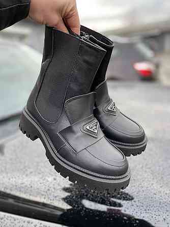 Черевики жіночі ARLEN чорні шкіра натуральна зима 36-40 (БК-19-2 4901) Коломия