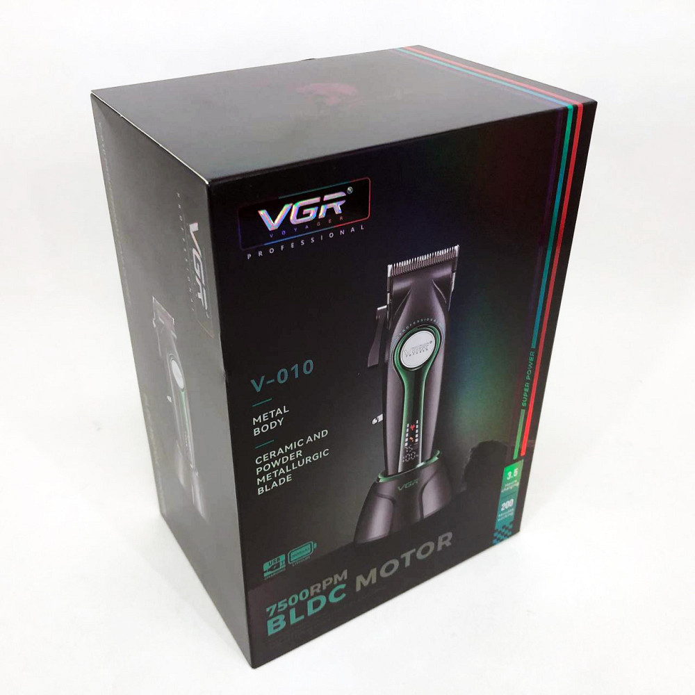 Универсальная машинка для стрижки головы и бороды VGR, Практичная машинка для стрижки волос EP-80 Львов - изображение 16