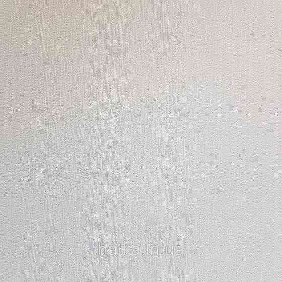 Шпалери метрові вінілові на флізелін дизайнерські Erismann Elle однотонні тонка смужка білі з сріблом Київ