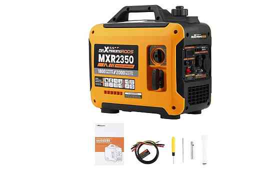 Генератор инверторный БЕНЗИНОВОЙ MXR2350 (2 kW), однофазный, 220V, 50Hz, объем бака 2.4л, ручной запуск Киев