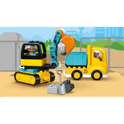 Конструктор LEGO Вантажівка і гусеничний екскаватор (10931) Вінниця - фото 6