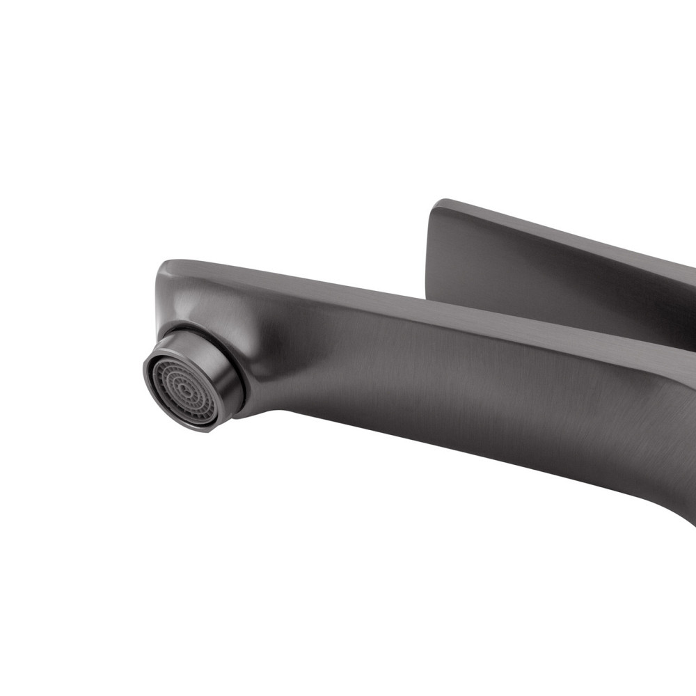 Смеситель для раковины Kroner KRP Terra - GRP010 графит Киев - изображение 8