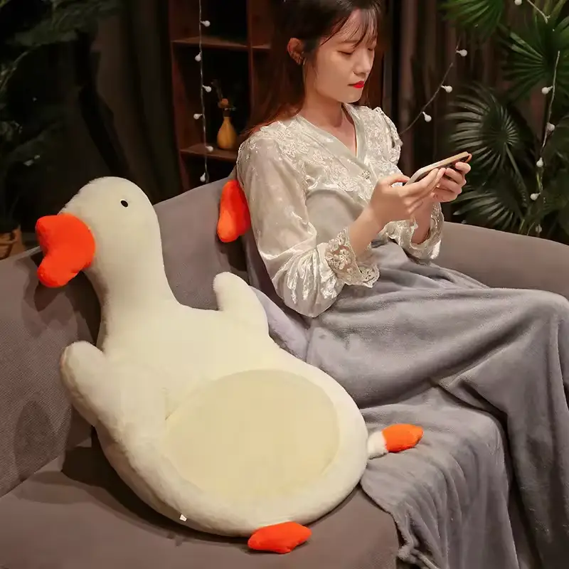 Мягкая плюшевая подушка Утка (Желтая) Винница - изображение 8