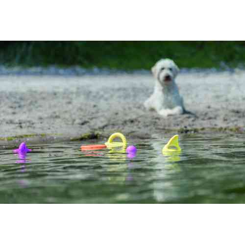 Игрушка Trixie для собак Кольцо плавучее для водных развлечений термопластическая резина 17 см Киев