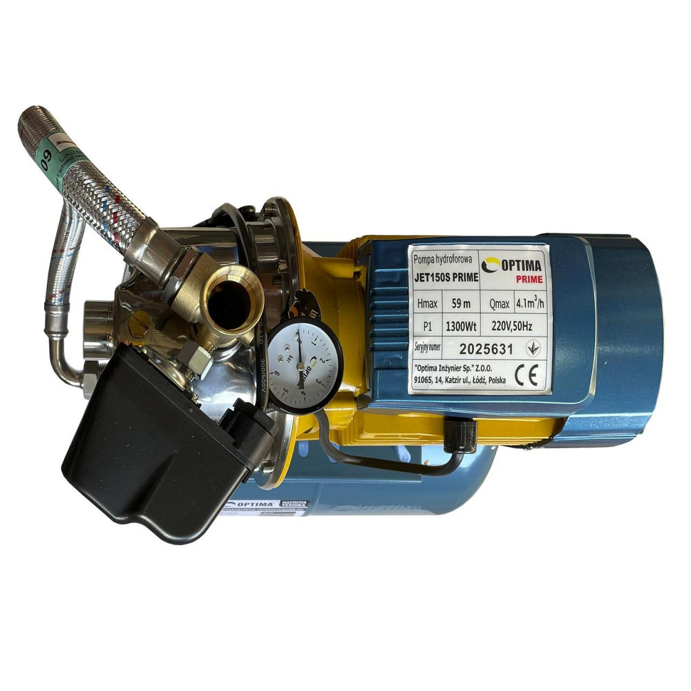 Насосна станція Optima JET150S PRIME-24 бак OPTIMA 1,3кВт на гребінці (000024658) Київ - фото 3