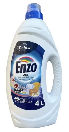 Универсальный гель для стирки Deluxe Enzo Universal 4 л 100 стирок Львов - изображение 1
