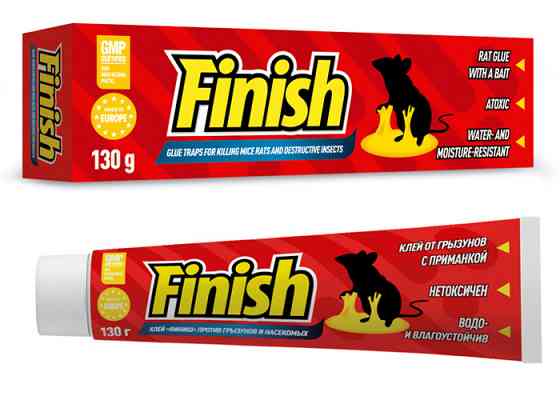 Клей «Финиш» для отлова мышей, крыс и вредных насекомых 130 г Винница