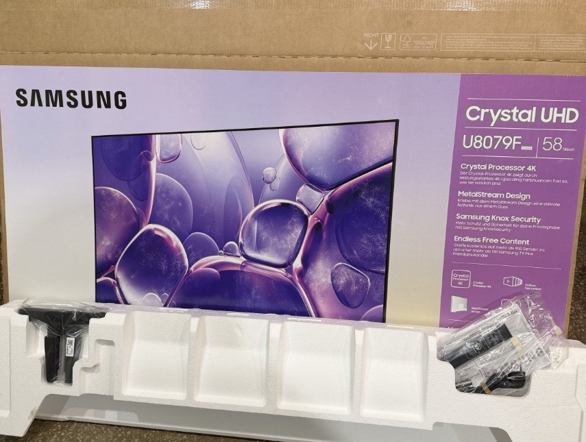 Новий телевізор Samsung GU58U8079FU 2025р з Німеччини. Харків - фото 2